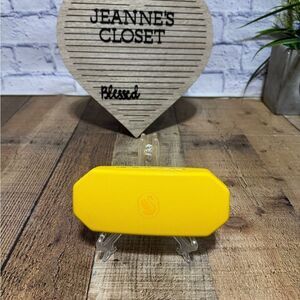 Swarovski Golden Yellow Eyeglasses Sunglasses Hard Case Clamshell